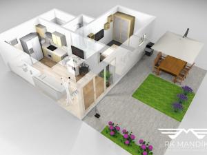 Pronájem rodinného domu, Praha, Bohnická, 36 m2