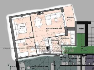 Pronájem atypického bytu, České Budějovice, Fráni Šrámka, 66 m2