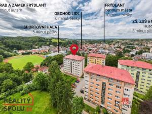 Prodej bytu 3+1, Frýdlant, Bezručova, 50 m2