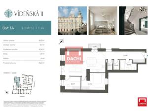 Prodej bytu 3+kk, Olomouc, Vídeňská, 82 m2