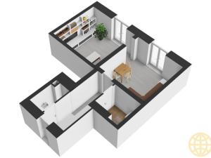 Pronájem bytu 1+1, Tábor, Kpt. Jaroše, 40 m2