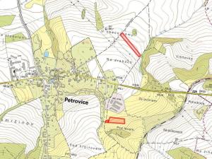 Prodej pole, Petrovice, 13071 m2