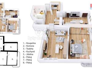 Prodej bytu 3+kk, Hradec Králové, Resslova, 89 m2