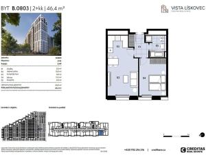 Prodej bytu 2+kk, Brno, 45 m2