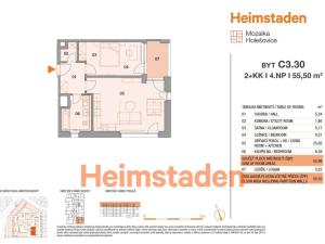 Pronájem bytu 2+kk, Praha - Holešovice, Vrbenského, 56 m2
