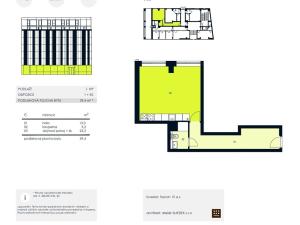 Pronájem bytu 1+kk, Brno - Zábrdovice, Příkop, 39 m2