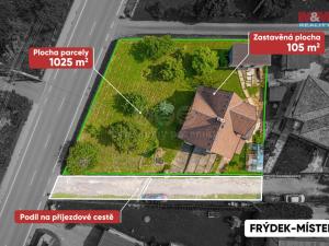 Prodej rodinného domu, Frýdek-Místek - Frýdek, Bruzovská, 250 m2