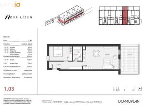Prodej bytu 1+kk, Brno, bratří Sapáků, 66 m2