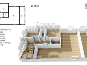 Prodej rodinného domu, Senohraby, Hlavní, 382 m2