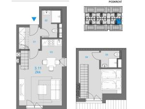 Prodej apartmánu, Dolní Morava, 51 m2