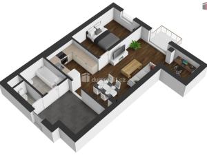 Prodej bytu 2+kk, Brno - Slatina, Langrova, 64 m2