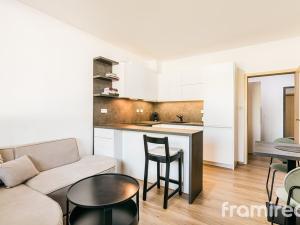 Pronájem bytu 2+kk, Brno, Hrázka, 47 m2