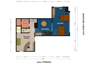 Pronájem kanceláře, Beroun - Beroun-Město, Nám. M.Poštové, 39 m2
