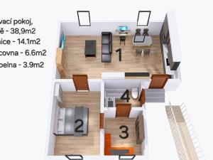 Prodej rodinného domu, Dubí, Zahradní, 136 m2