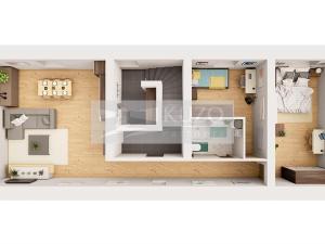 Prodej bytu 3+kk, Líšťany, Hunčice, 74 m2