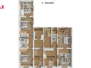 Prodej činžovního domu, Lázně Bohdaneč, Pernštýnská, 327 m2