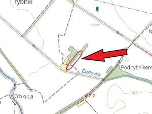 Prodej podílu pole, Horušice, 387 m2