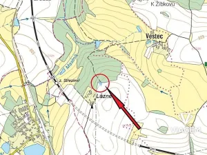 Prodej pole, Mezno, 808 m2