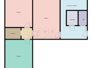 Prodej bytu 3+1, Orlová - Lutyně, Osvobození, 74 m2