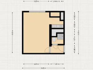 Prodej bytu 1+kk, Kynšperk nad Ohří, Jana Jiskry, 25 m2