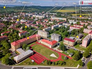 Prodej bytu 2+1, Ostrov, Masarykova, 60 m2