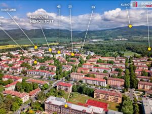 Prodej bytu 2+1, Ostrov, Masarykova, 60 m2