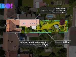 Prodej rodinného domu, Prostějov, Šafaříkova, 240 m2