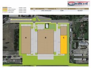 Pronájem skladu, Prostějov, Průmyslová, 6800 m2