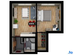 Pronájem bytu 2+kk, Brno, třída Generála Píky, 40 m2