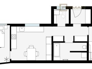 Prodej rodinného domu, Peruc - Hřivčice, 73 m2