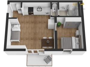 Prodej bytu 2+kk, Brno, Vomáčkova, 41 m2