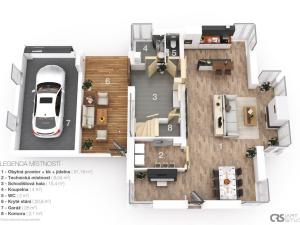 Prodej rodinného domu, Kamenice - Všedobrovice, 330 m2