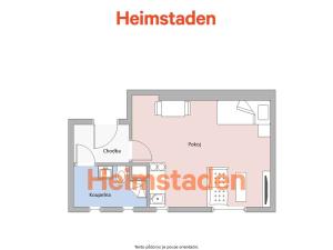 Pronájem bytu 1+kk, Havířov - Šumbark, Klimšova, 31 m2