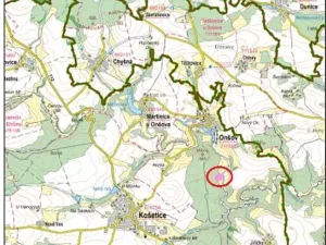 Prodej pozemku, Onšov, 334 m2
