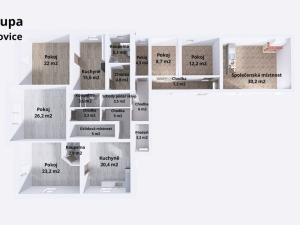 Prodej ubytování, Čenkovice, 260 m2