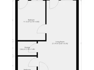 Pronájem bytu 2+kk, Horoměřice, Velvarská, 53 m2