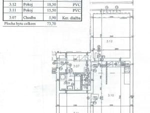 Pronájem bytu 3+kk, Aš, Hlavní, 73 m2