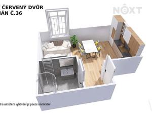 Prodej bytu 2+kk, Rapotín, Výzkumníků, 33 m2