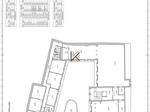 Pronájem kanceláře, Praha, Myslíkova, 424 m2