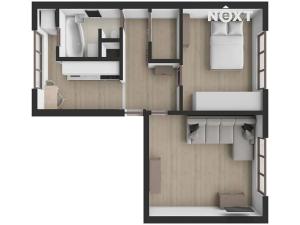 Pronájem bytu 2+1, České Budějovice, Plzeňská, 51 m2