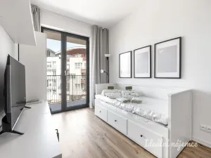 Pronájem bytu 1+kk, Praha - Kyje, Za černým mostem, 27 m2