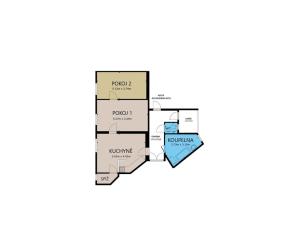 Prodej bytu 2+1, Čelechovice na Hané, Pod hrází, 60 m2