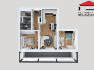Prodej bytu 3+kk, Brno, Charbulova, 62 m2