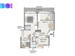 Prodej bytu 3+1, Velké Losiny, U hřiště, 74 m2