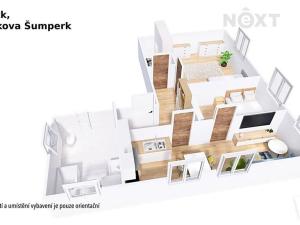 Prodej bytu 3+kk, Šumperk, Myslbekova, 65 m2