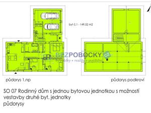 Prodej rodinného domu, Malá Losenice, 76 m2