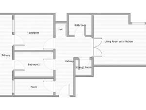 Pronájem bytu 3+kk, Praha - Kunratice, V Zeleném údolí, 100 m2