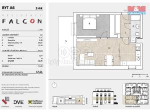 Prodej bytu 2+kk, Mělník, Sokolská, 58 m2