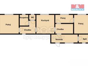 Prodej rodinného domu, Černovice - Svatava, 101 m2