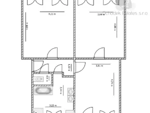 Prodej bytu 3+kk, Prostějov, U spořitelny, 73 m2